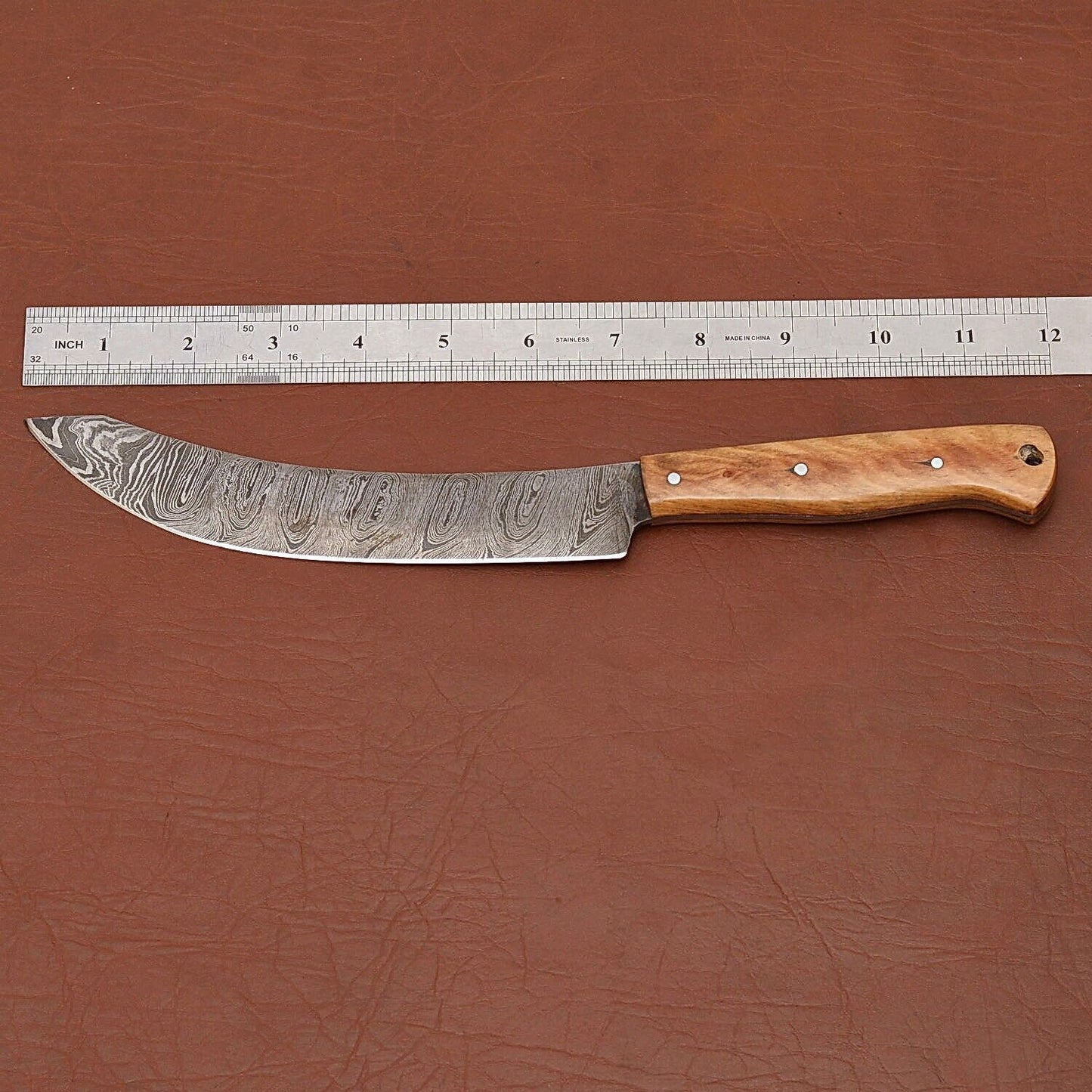 Limited Edition Handmade Damascus Chef Knife  Crafted For Performance 2