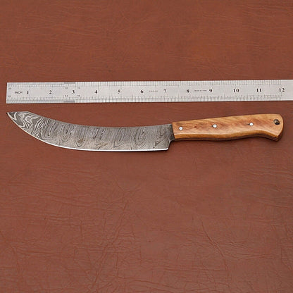 Limited Edition Handmade Damascus Chef Knife  Crafted For Performance 2