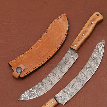 Limited Edition Handmade Damascus Chef Knife – Crafted for Performance