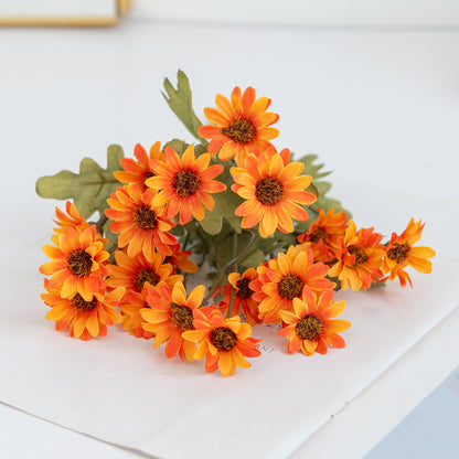 Artificial Plastic Daisy Flowers, Centerpieces, Fake Plant Wedding Decor, Room and Home Party Gifts, Handheld Festival B
