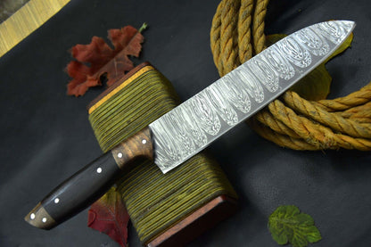Handmade Damascus Chef Knife – Premium Kitchen Cutlery Gift