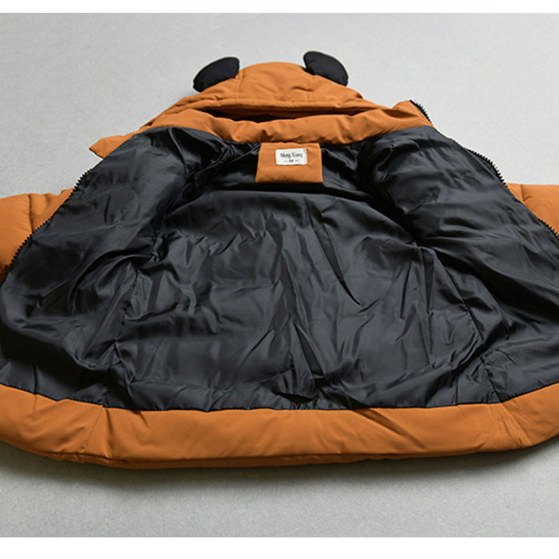 Long Version Winter Parkas for Kids, Warm, Thicken Windbreaker Jackets, Boys and Girls Toddler Outerwear Coats, Baby
