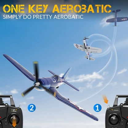 RC Glider Airplane With Remote Control For Outdoor Flying And Aerobatic Fun 2