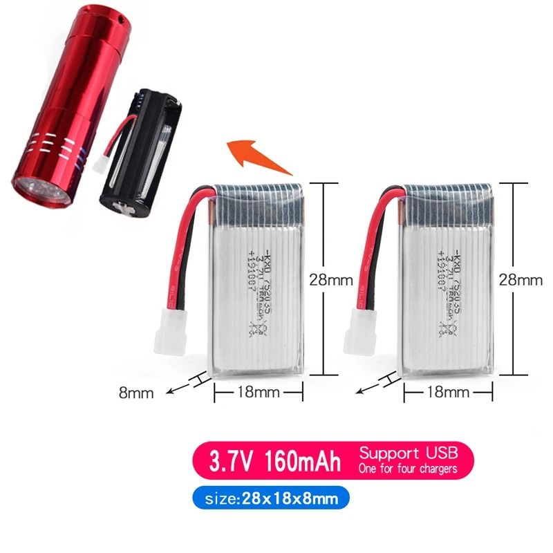Rechargeable LiPo Battery For RC Airplanes And Remote Control Toys 7