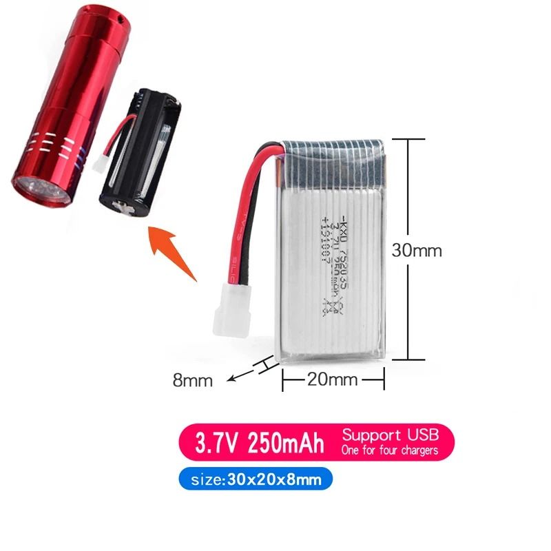 Rechargeable LiPo Battery For RC Airplanes And Remote Control Toys 8
