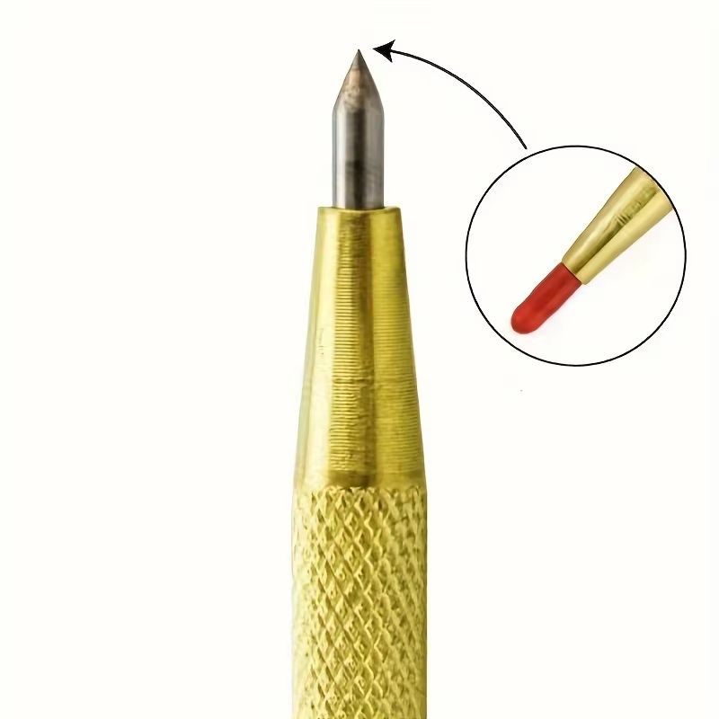 Diamond Nib Titanium Pen Set  Precision Cutting Tool For Glass Metal Tile  Wood 3