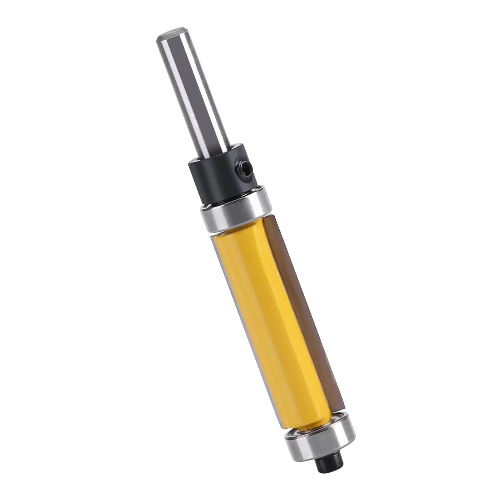 Flush Trim Router Bit With Top And Bottom Bearing  14 Inch Shank Precision Woodworking Cutter 1