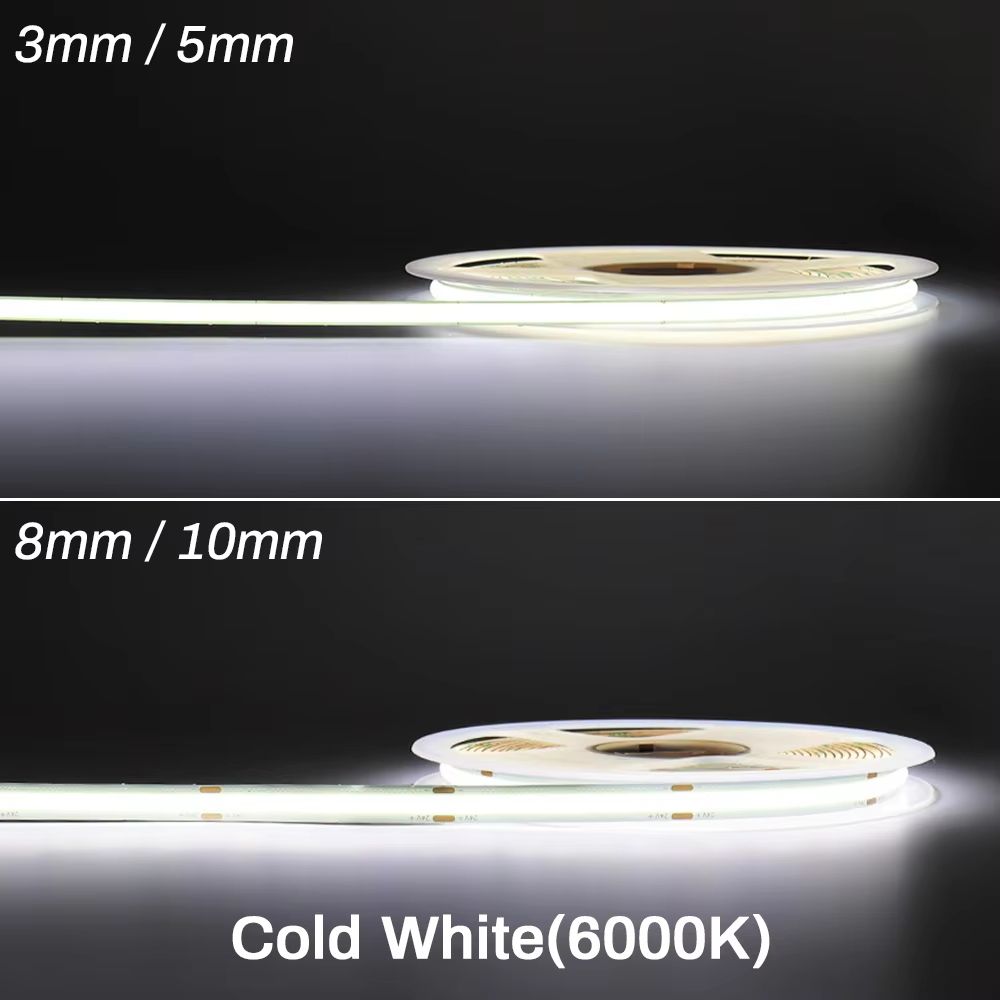LumiFlex COB LED Strip Light  3mm5mm UltraSlim Dimmable 12V24V HighCRI Lighting 8