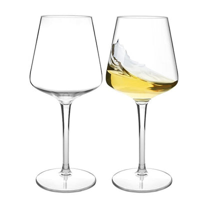 Unbreakable Tritan Plastic Wine Glasses, 2/4/6PCS Set, Floating Pool Goblets for Party, Transparent