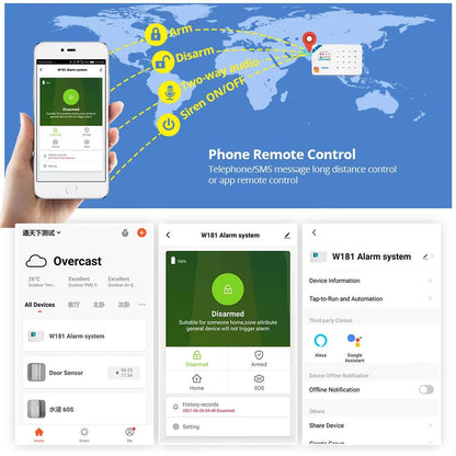 KERUI W181 Smart Alarm  Security Hub 6