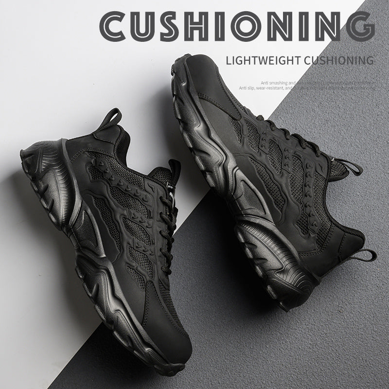 Lightweight Protective Work Sneakers For Men Breathable AntiPuncture Safety Shoes For Comfortable D 2