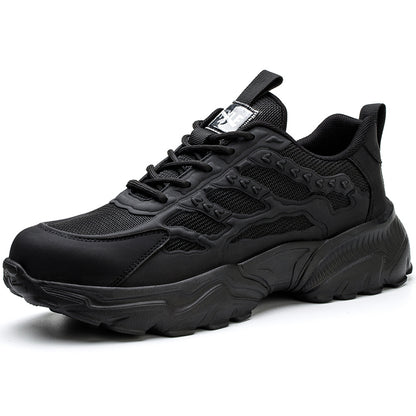 Lightweight Protective Work Sneakers For Men Breathable AntiPuncture Safety Shoes For Comfortable D 6