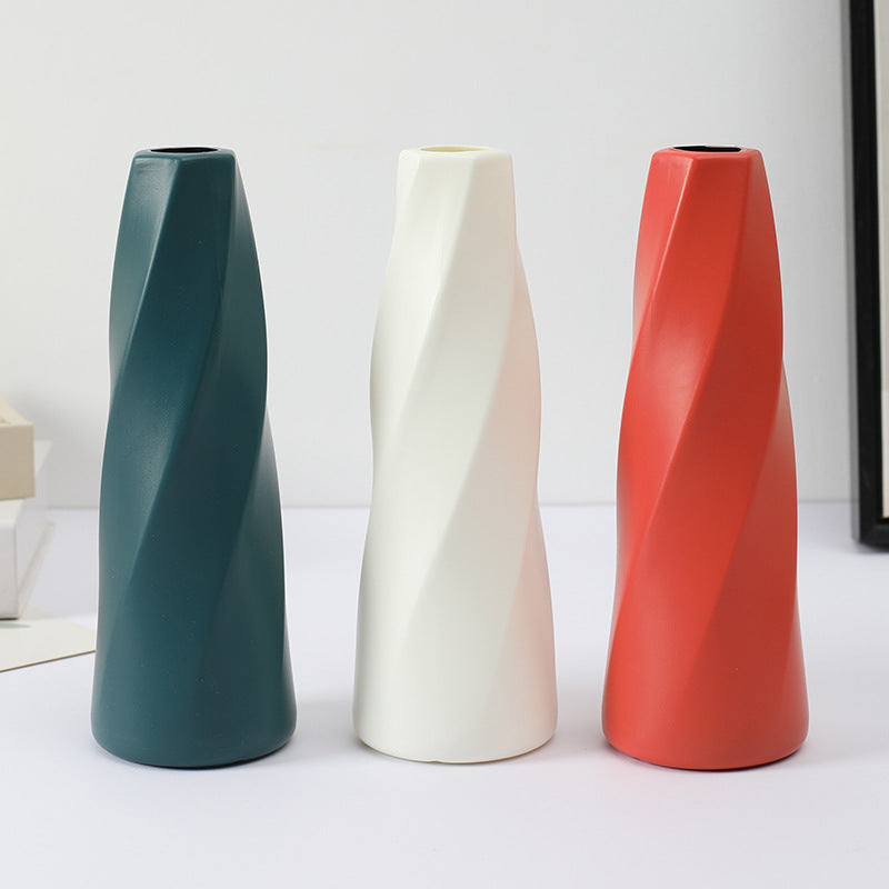 Simple Vase Decoration Light Luxury Style Vase Living Room Flower Arrangement Dining Table Home Dri 4