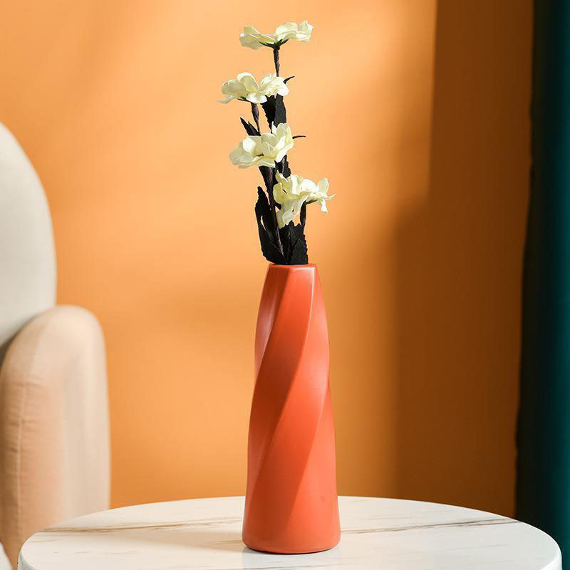 Simple Vase Decoration Light Luxury Style Vase Living Room Flower Arrangement Dining Table Home Dri 7