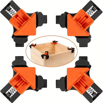 PrecisionFit 90 Degrees Spring-Loaded Corner Clamp Pair