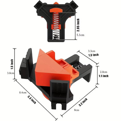 PrecisionFit 90 Degrees SpringLoaded Corner Clamp Pair 5
