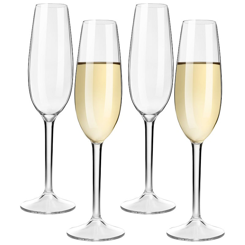 Floating Champagne Flutes Set Unbreakable Tritan Plastic Sparkling Wine Glasses For Pool Wedding Pa 7