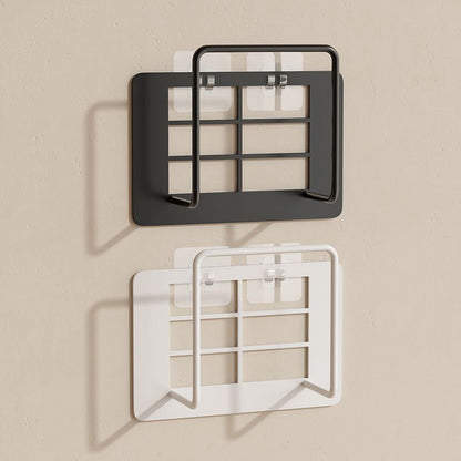 Wall Mount Router Rack WiFi Storage Box With Cable Management No Drilling Stand Bracket For Home 4
