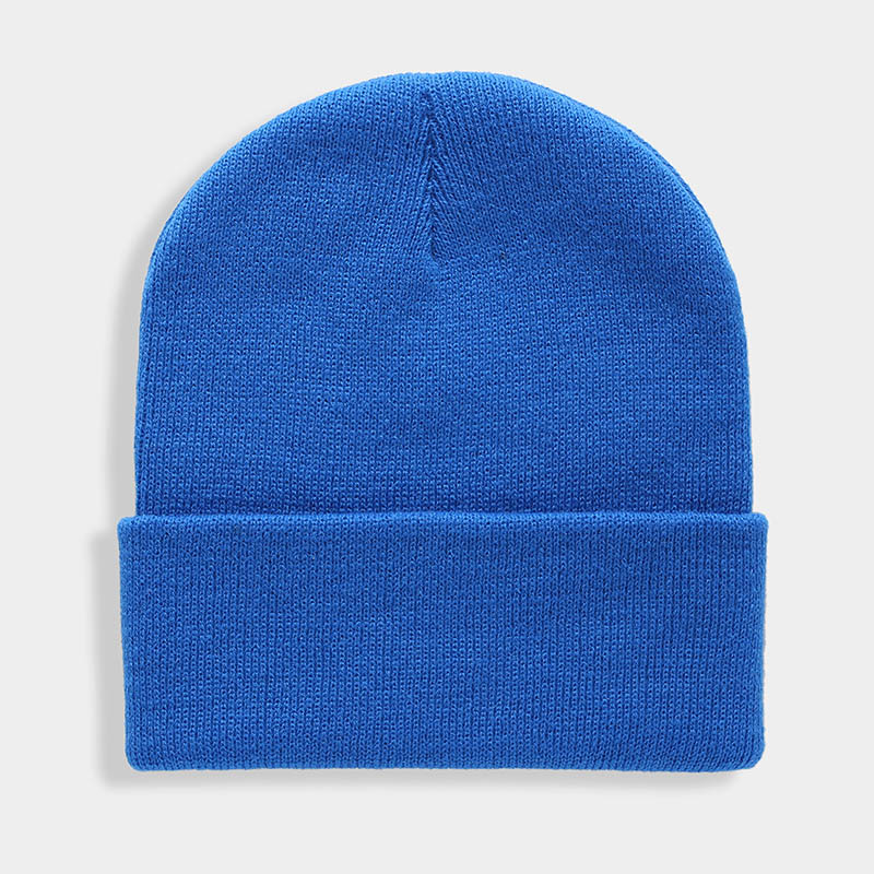 Warm Knitted Cap, Solid Unisex Beanie, Soft Wool Blend Hat, Autumn Winter SkullCap, Men Women Gorro, Ski Caps.