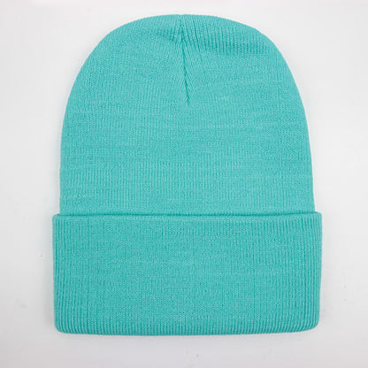 Warm Knitted Cap, Solid Unisex Beanie, Soft Wool Blend Hat, Autumn Winter SkullCap, Men Women Gorro, Ski Caps.