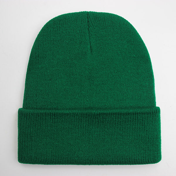 Warm Knitted Cap, Solid Unisex Beanie, Soft Wool Blend Hat, Autumn Winter SkullCap, Men Women Gorro, Ski Caps.