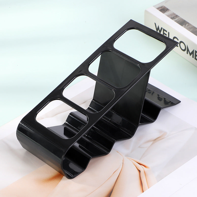 Multi Slot Remote Control Holder, Space Saving Stand, PP Plastic Desktop Organiser for TV Air Conditioner