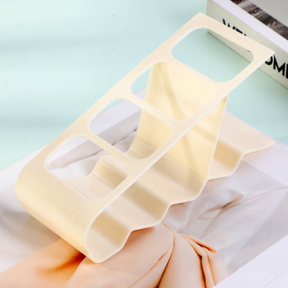 Multi Slot Remote Control Holder, Space Saving Stand, PP Plastic Desktop Organiser for TV Air Conditioner