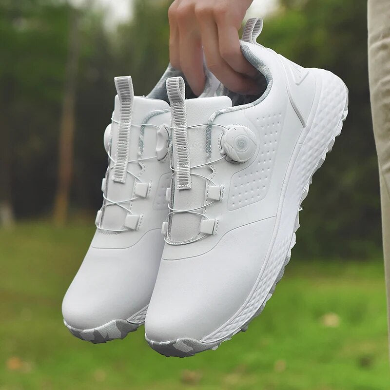 Waterproof Golf Sneakers For Men  Women Fashionable Outdoor Comfortable Golfers Footwears For Casua 1