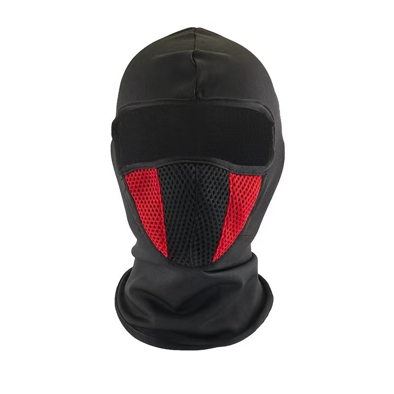 Motorcycle Balaclava Breathable, Full Face Mask Cycling, Windproof Headgear, Outdoor Sports Men CS Mask, Head Cover Hat.