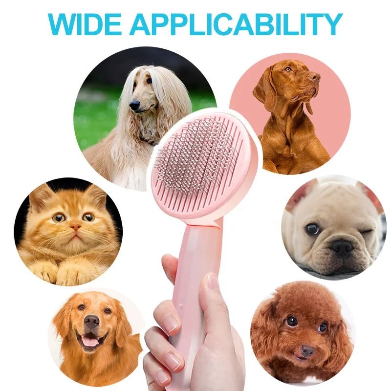 Cat Grooming Hair Remover Brush For Cats And Kittens 4
