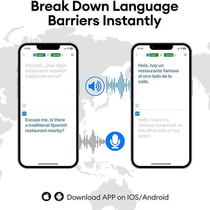 Real Time AI Translator Earbuds With 145 Language Support And Bluetooth 54 4