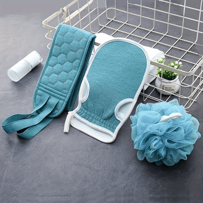 3 Piece Exfoliating Bath And Shower Set 2