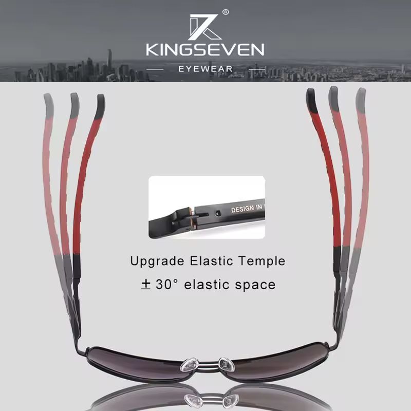 Kingseven Vintage Polarized Sunglasses For Men And Women 1