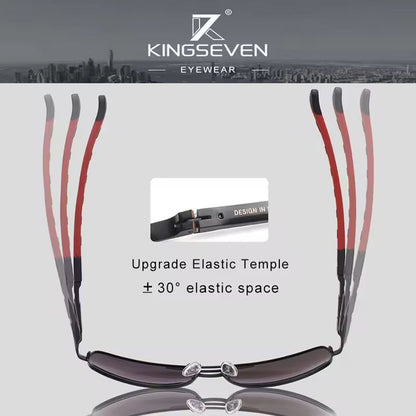Kingseven Vintage Polarized Sunglasses For Men And Women 1
