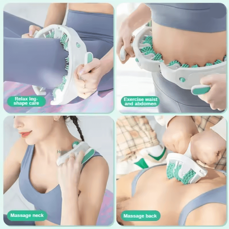 Leg And Body Roller Massage Tool For Cellulite And Muscle Relief 2