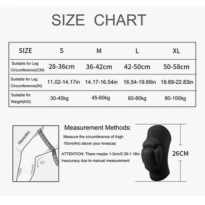 Thickened Sports Knee Pads For Training And Injury Protection 3