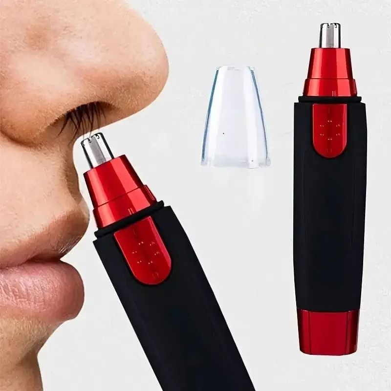 Cordless Nose and Ear Hair Trimmer for Facial and Eyebrow Grooming