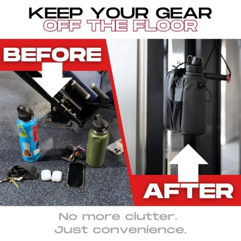 Magnetic Water Bottle Bag For Outdoor Sports And Gym 2