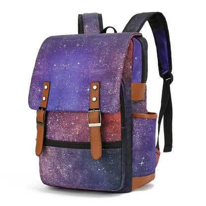 Vintage Oxford Waterproof Laptop Backpack With Large Capacity For Travel  School 9