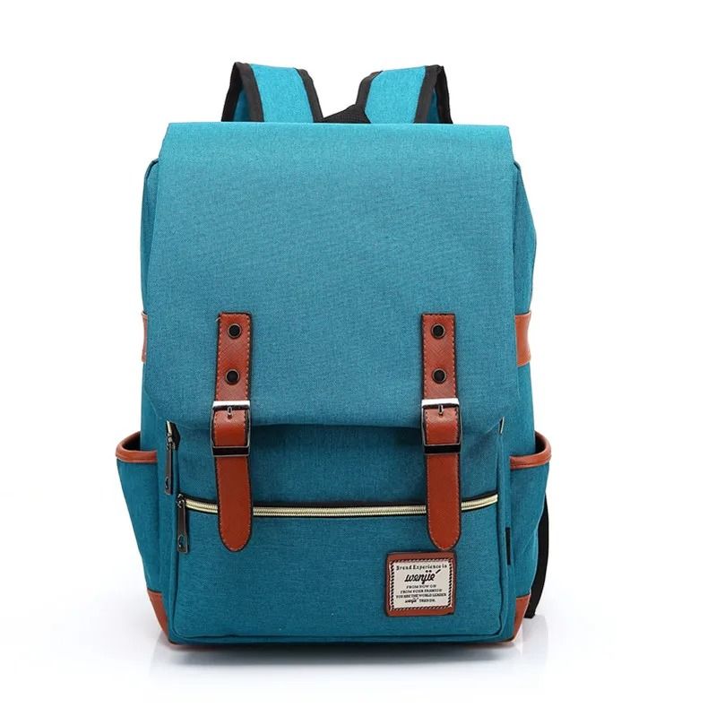 Vintage Oxford Waterproof Laptop Backpack With Large Capacity For Travel  School 10