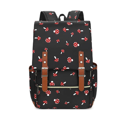 Vintage Oxford Waterproof Laptop Backpack With Large Capacity For Travel  School 16