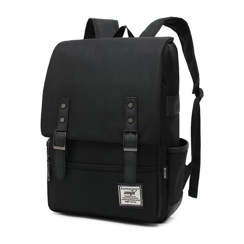 Vintage Oxford Waterproof Laptop Backpack With Large Capacity For Travel  School 2