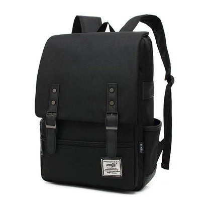 Vintage Oxford Waterproof Laptop Backpack With Large Capacity For Travel  School 2