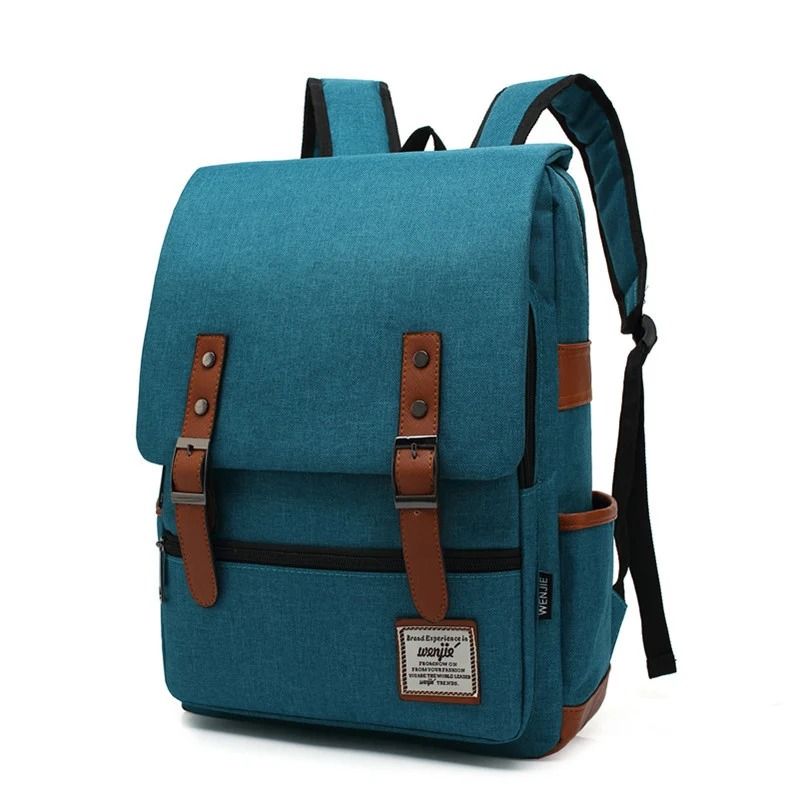 Vintage Oxford Waterproof Laptop Backpack With Large Capacity For Travel  School 3