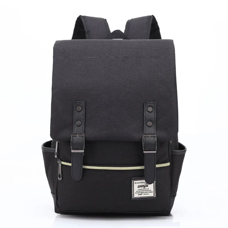 Vintage Oxford Waterproof Laptop Backpack With Large Capacity For Travel  School 4