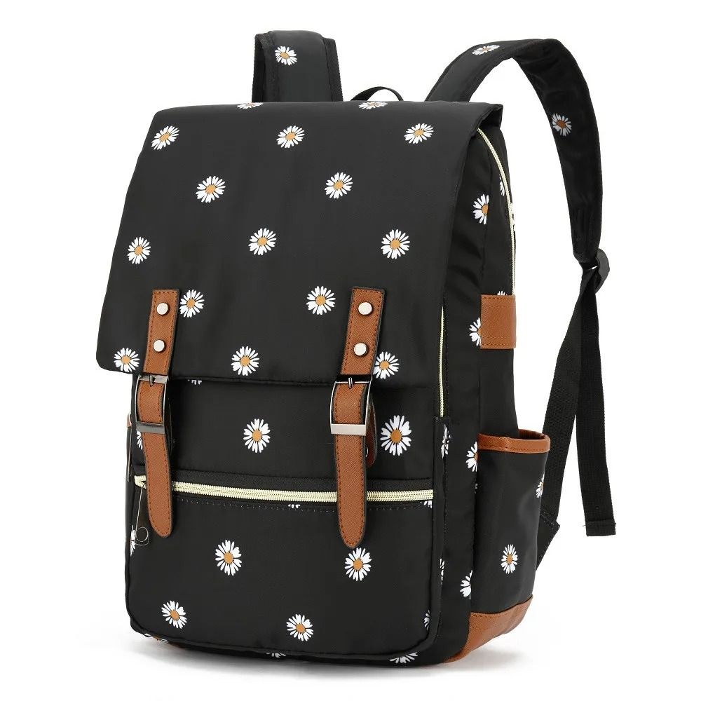 Vintage Oxford Waterproof Laptop Backpack With Large Capacity For Travel  School 6