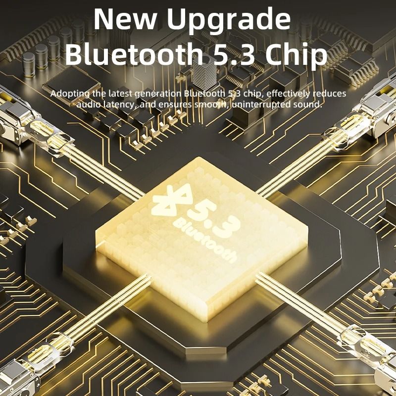 Bluetooth Headset With Noise Reduction And Dual Mode Connection 3