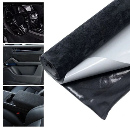 Self Adhesive Suede Fabric for Car Interior and DIY Projects