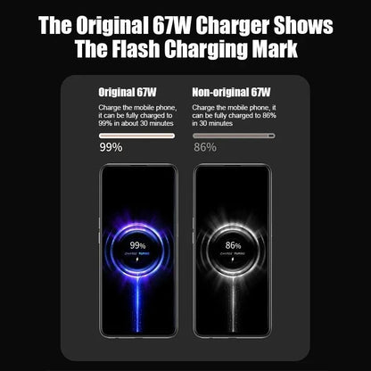 67W Super Fast Charging Cable And Power Adapter Set 2
