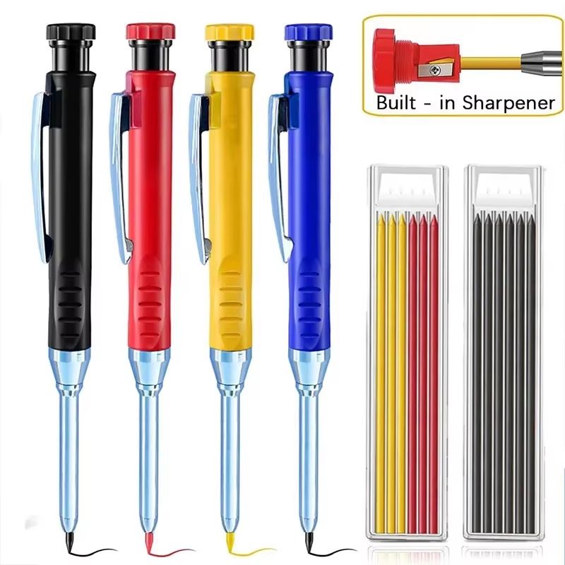 ProMark 2-Piece 2.8 mm Mechanical Carpenter Pencil Set with Sharpener